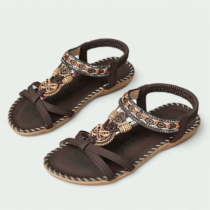 Liora – Elegante Strass-Schmetterlingssandalen für den Sommer