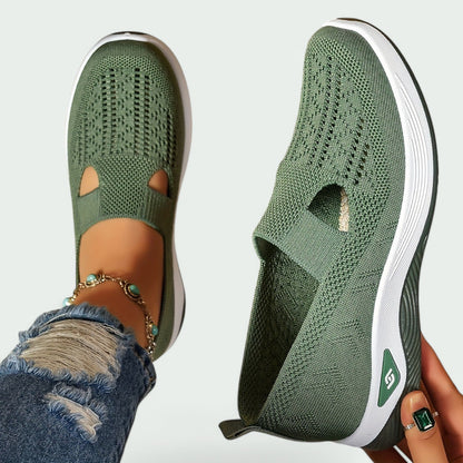 Sovena – Bequeme Slip-On Sportschuhe für Damen mit Orthopädischem Komfort