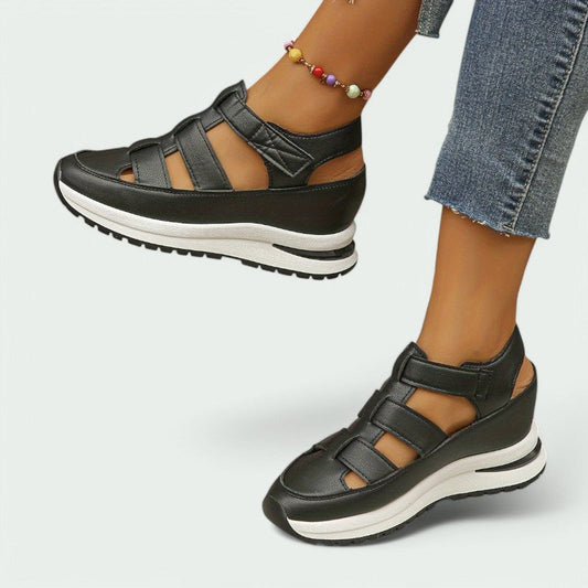 Ellie – Komfortable und atmungsaktive Plattformsandalen für Damen