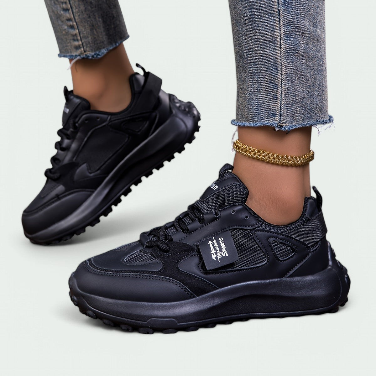 Winnie – Bequeme Niedrige Schnürsneaker für Damen mit Weicher Sohle für Optimalen Komfort