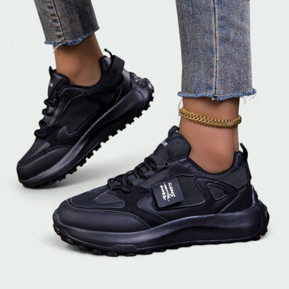 Winnie – Bequeme Niedrige Schnürsneaker für Damen mit Weicher Sohle für Optimalen Komfort