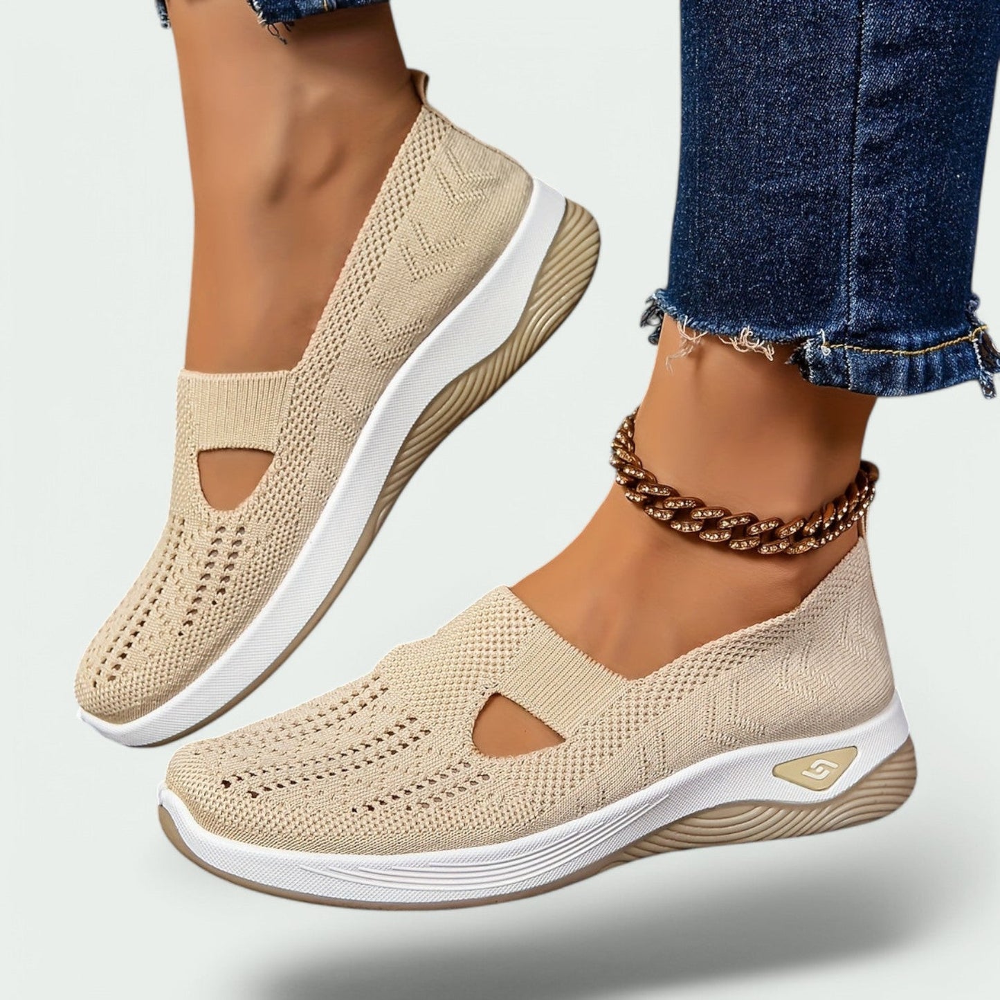 Sovena – Bequeme Slip-On Sportschuhe für Damen mit Orthopädischem Komfort