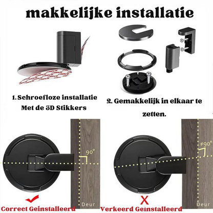 MagLatch | Innovativer Magnetischer Türstopper - Flexibel, Sicher & Langlebig