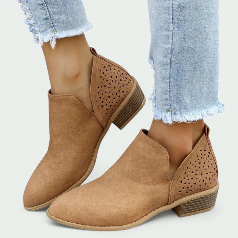 Mariska – Stilvolle V-Cut Stiefeletten für Damen mit optimalem Tragekomfort