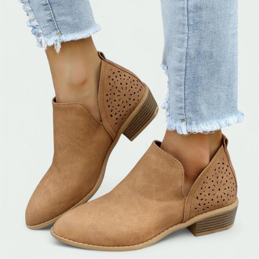 Mariska – Stilvolle V-Cut Stiefeletten für Damen mit optimalem Tragekomfort