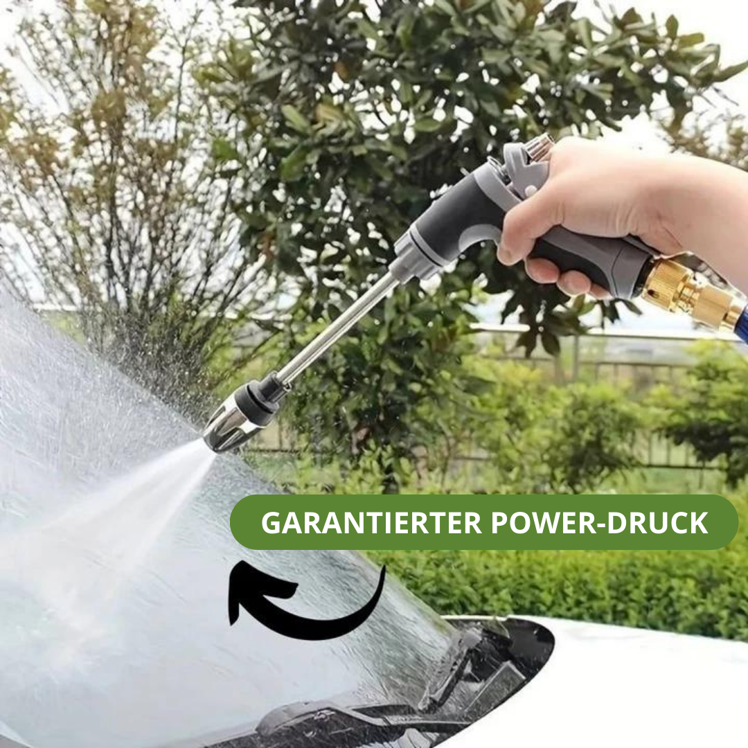 AquaJet™ - Effizienter Hochdruckreiniger für mühelose Reinigung mit jedem Gartenschlauch
