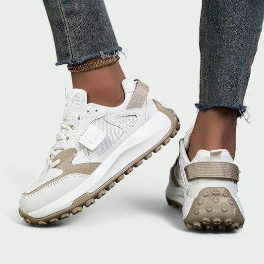 Winnie – Bequeme Niedrige Schnürsneaker für Damen mit Weicher Sohle für Optimalen Komfort