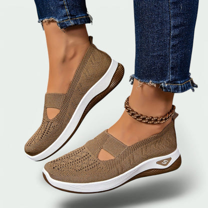 Sovena – Bequeme Slip-On Sportschuhe für Damen mit Orthopädischem Komfort