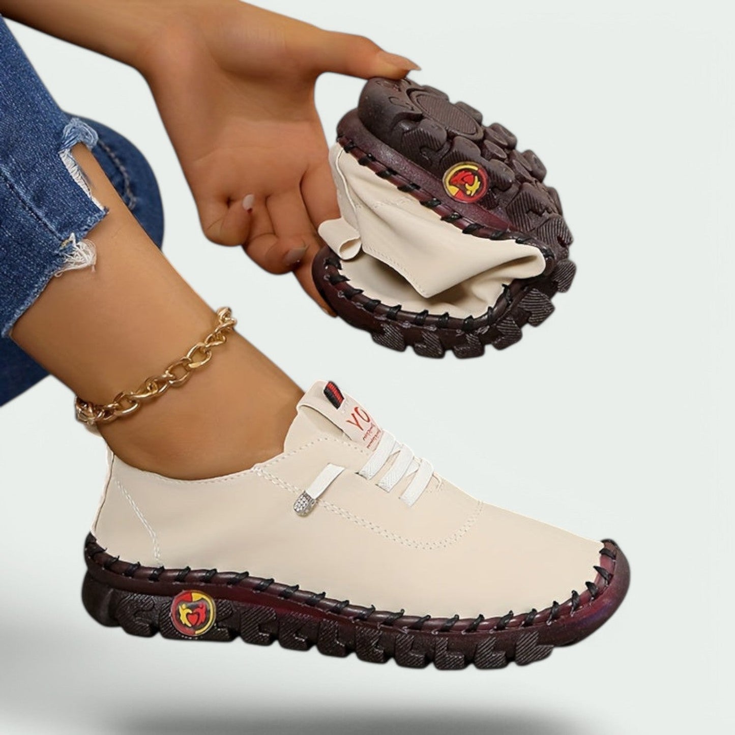 Velina – Komfortable Sneakers mit breiter Passform und schmerzlindernder Technologie für Damen