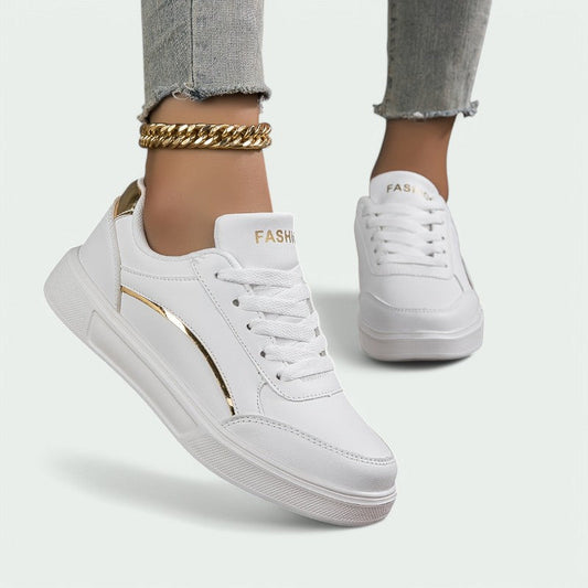Sanne – Bequeme, leichte Sneakers für Damen mit runder Nase