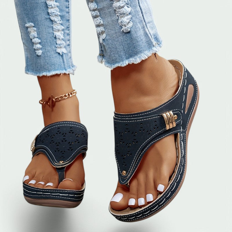 Ailani – Bequeme und Stilvolle Flip-Flop Sandalen für Damen