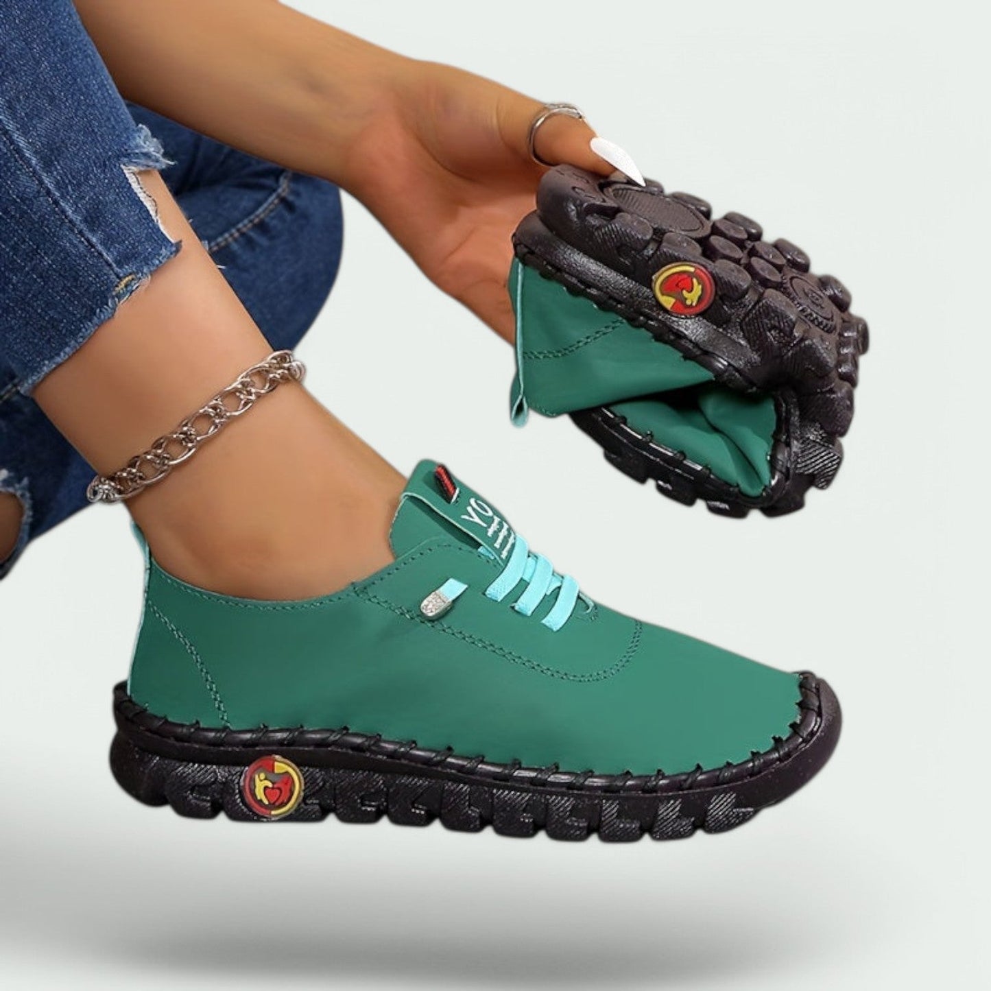 Velina – Komfortable Sneakers mit breiter Passform und schmerzlindernder Technologie für Damen