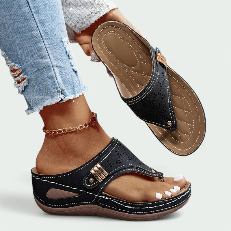 Ailani – Bequeme und Stilvolle Flip-Flop Sandalen für Damen