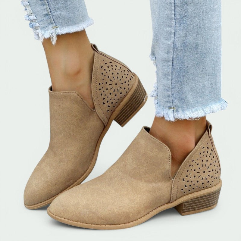 Mariska – Stilvolle V-Cut Stiefeletten für Damen mit optimalem Tragekomfort