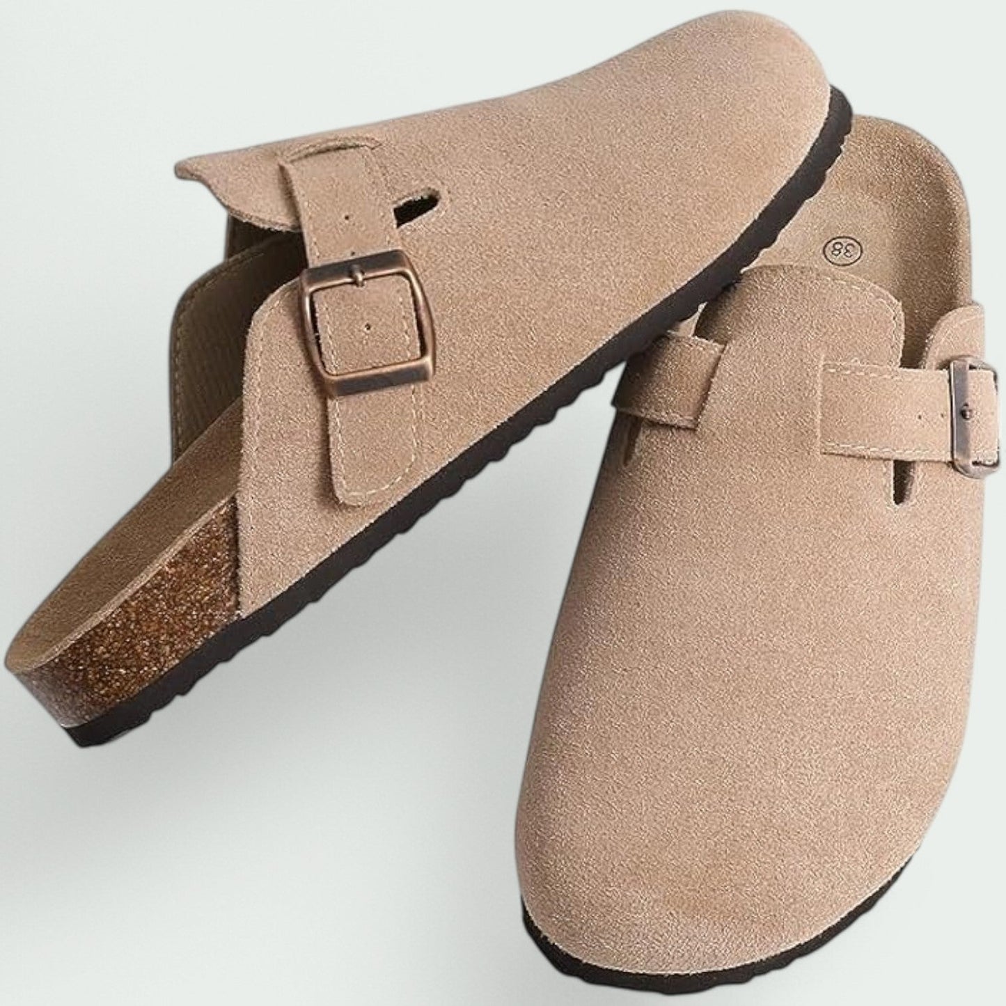 Celvani – Bequeme Wildleder-Sandalen für jeden Anlass