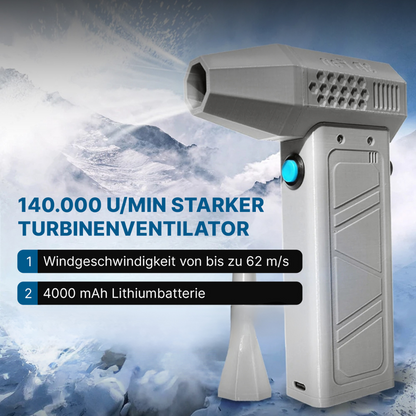 TURBO-AIR-PRO™ - Effizientes Turbo-Gebläse für schnelle Luftzirkulation