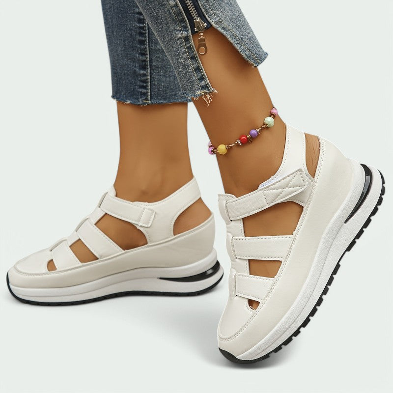 Ellie – Komfortable und atmungsaktive Plattformsandalen für Damen