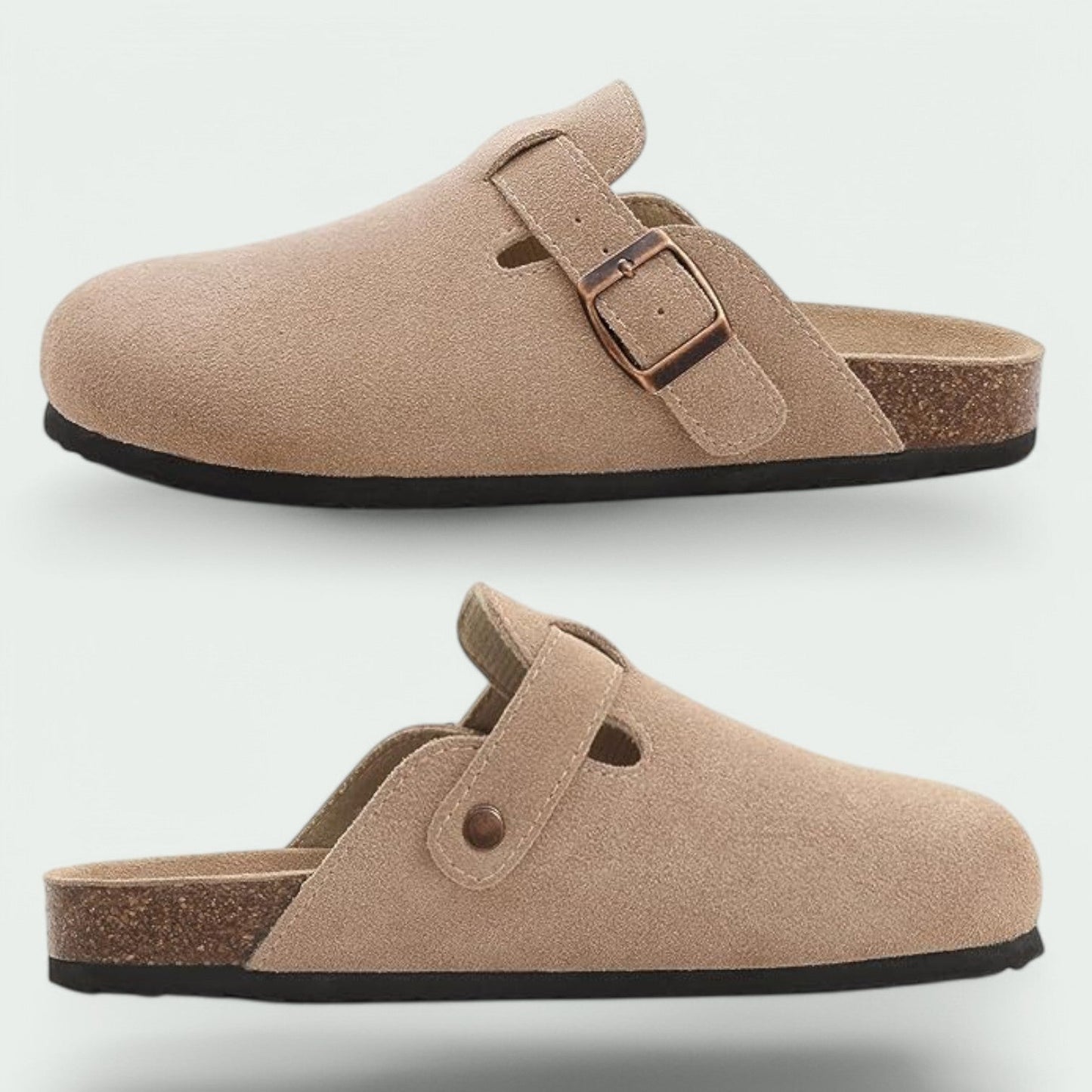 Celvani – Bequeme Wildleder-Sandalen für jeden Anlass