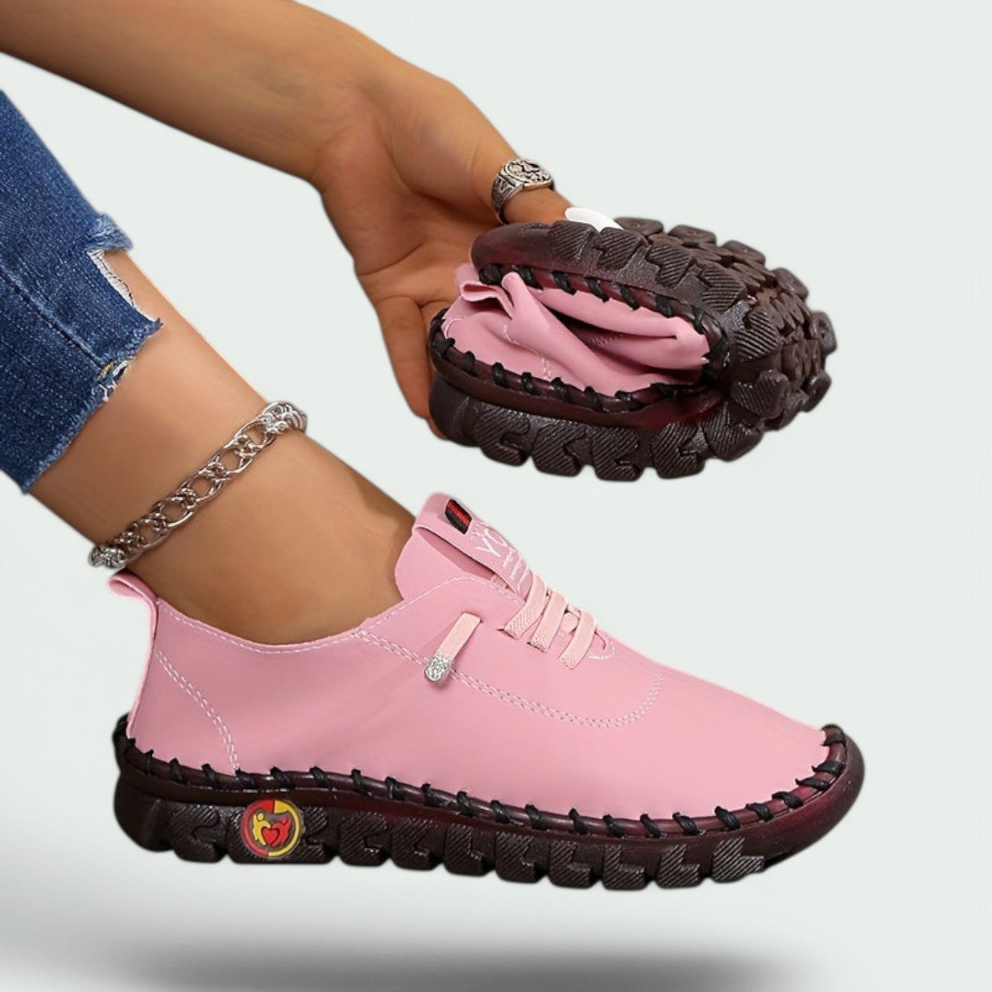 Velina – Komfortable Sneakers mit breiter Passform und schmerzlindernder Technologie für Damen
