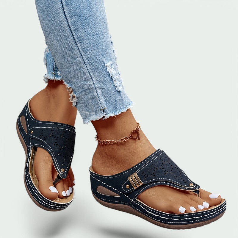 Ailani – Bequeme und Stilvolle Flip-Flop Sandalen für Damen