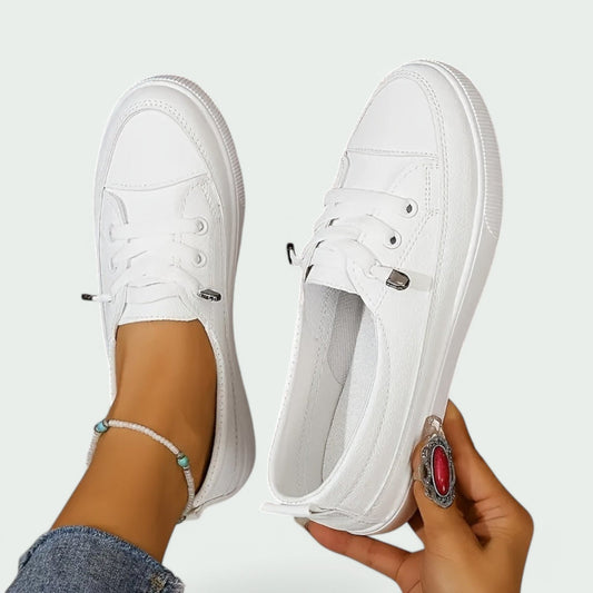 Selmira – Bequeme und stilvolle Sneakers für Damen mit Druckveredelung und Loop-Funktion