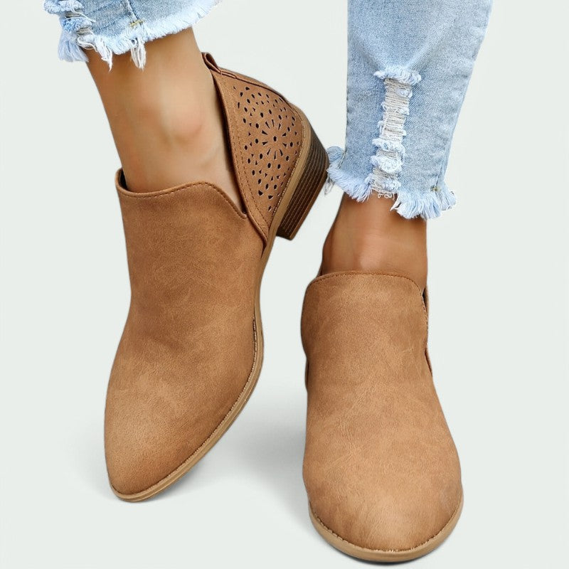 Mariska – Stilvolle V-Cut Stiefeletten für Damen mit optimalem Tragekomfort