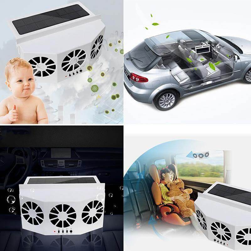 CoolDrive | Solarventilator für Autos – Effiziente Kühlung und Wärmeabfuhr