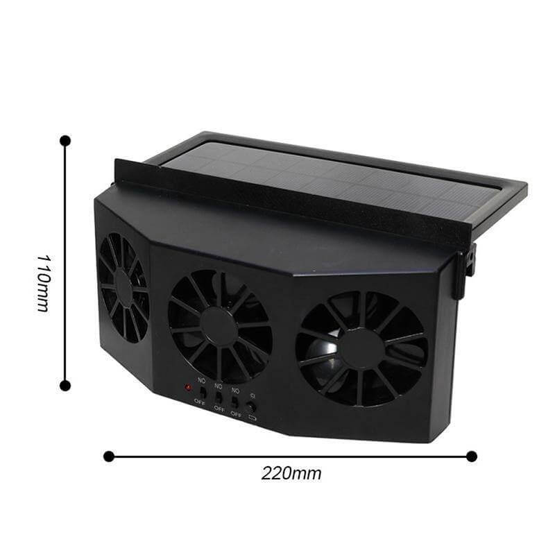 CoolDrive | Solarventilator für Autos – Effiziente Kühlung und Wärmeabfuhr