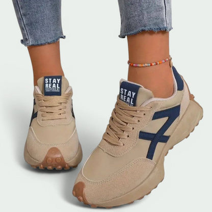 Amoura – Elegante Plateau-Leder-Sneakers für stilvolle Frühlingslooks