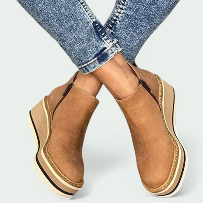 Verena – Zeitlose Eleganz und Komfort in Klassischen Stiefeletten für Damen