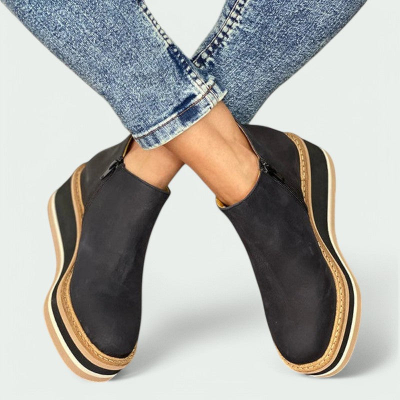 Verena – Zeitlose Eleganz und Komfort in Klassischen Stiefeletten für Damen