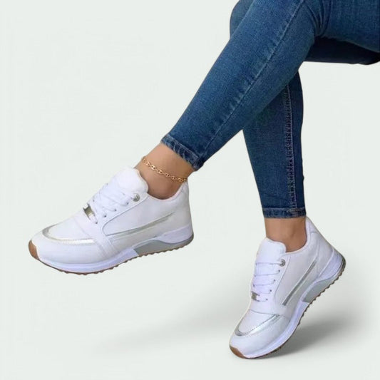 Aurora – Elegante Leder-Platformsneaker für Damen mit optimalem Tragekomfort