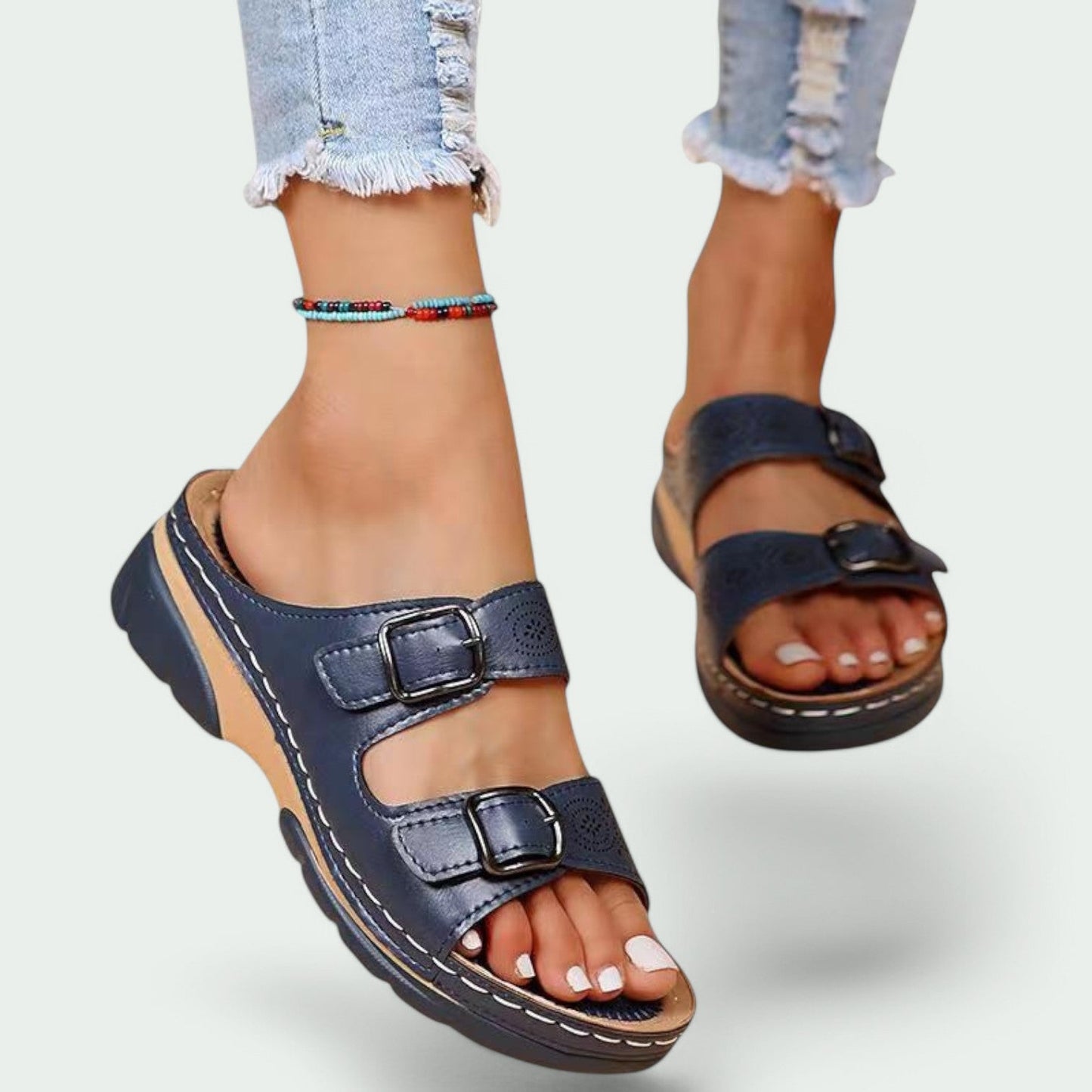 Velina – Orthopädische Sandalen für Damen mit Breiter Passform und Schmerzreduktion