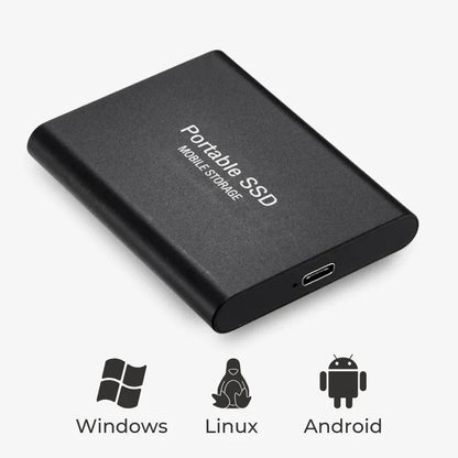 ByteX Externe SSD - Superschneller Speicher mit Hochgeschwindigkeitsdatenübertragung (1TB bis 16TB)