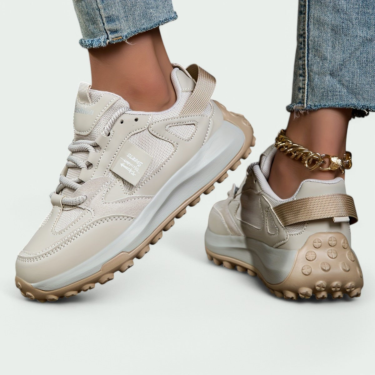 Winnie – Bequeme Niedrige Schnürsneaker für Damen mit Weicher Sohle für Optimalen Komfort