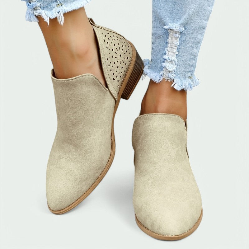 Mariska – Stilvolle V-Cut Stiefeletten für Damen mit optimalem Tragekomfort