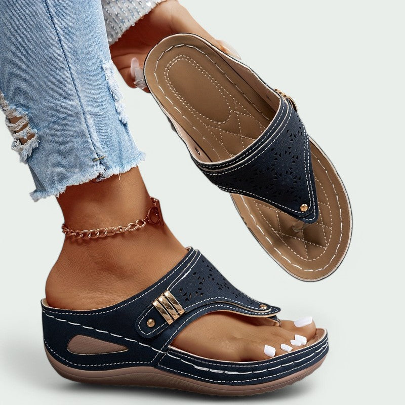Ailani – Bequeme und Stilvolle Flip-Flop Sandalen für Damen