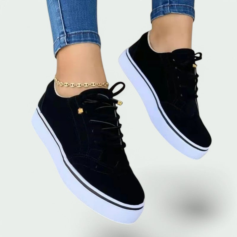 Cassia – Bequeme und Vielseitige Plattform-Sneaker für Damen