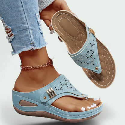 Ailani – Bequeme und Stilvolle Flip-Flop Sandalen für Damen