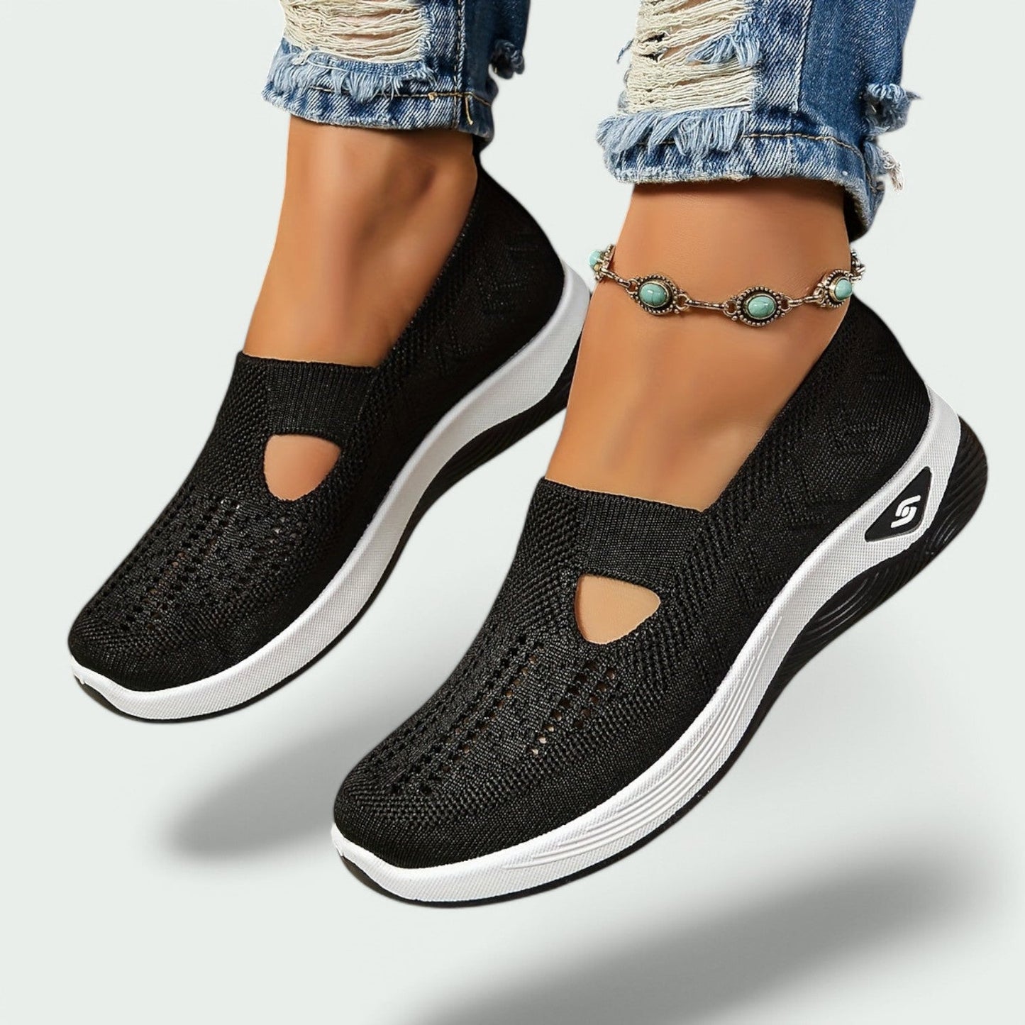 Sovena – Bequeme Slip-On Sportschuhe für Damen mit Orthopädischem Komfort