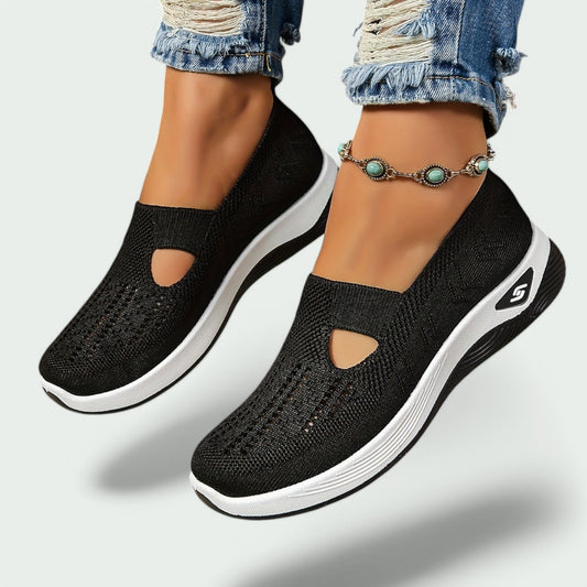 Sovena – Bequeme Slip-On Sportschuhe für Damen mit Orthopädischem Komfort