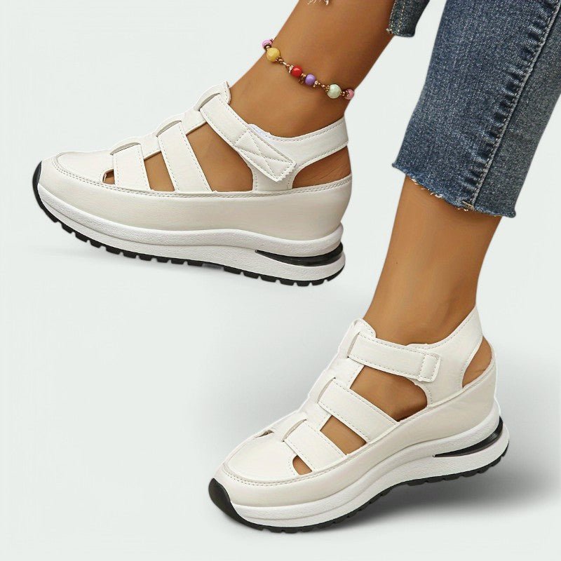 Ellie – Komfortable und atmungsaktive Plattformsandalen für Damen