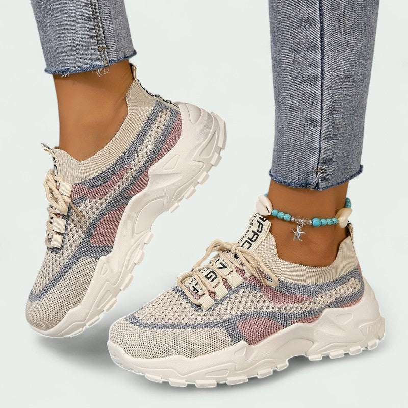 Elina – Bequeme, Atmungsaktive Sneakers für Damen im Niedrigdesign