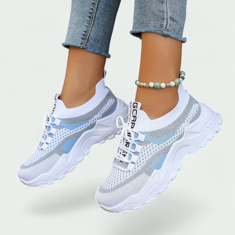 Elina – Bequeme, Atmungsaktive Sneakers für Damen im Niedrigdesign