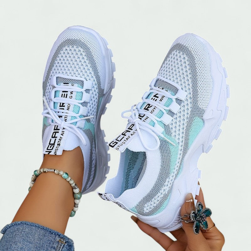 Elina – Bequeme, Atmungsaktive Sneakers für Damen im Niedrigdesign