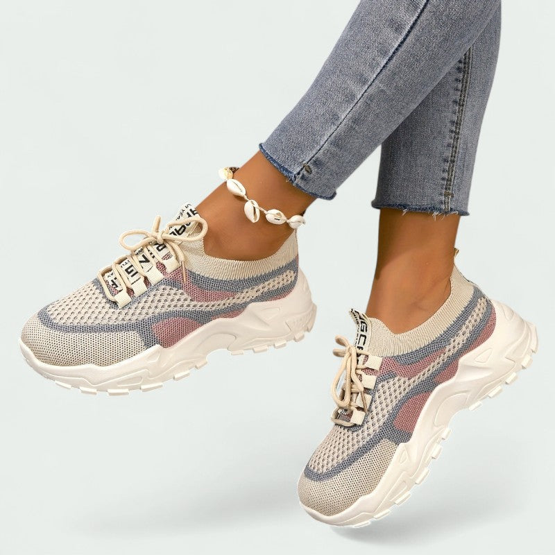 Elina – Bequeme, Atmungsaktive Sneakers für Damen im Niedrigdesign