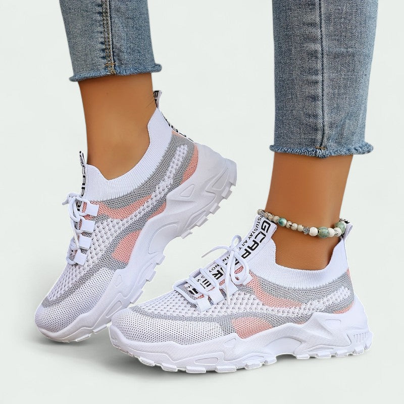 Elina – Bequeme, Atmungsaktive Sneakers für Damen im Niedrigdesign