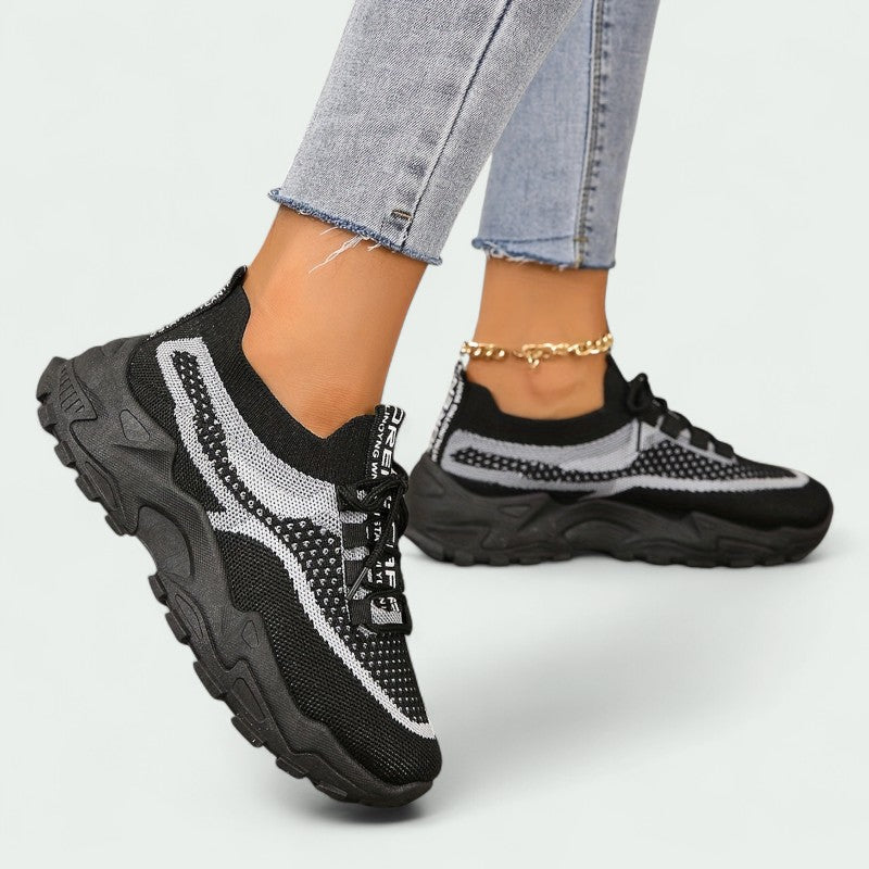 Elina – Bequeme, Atmungsaktive Sneakers für Damen im Niedrigdesign