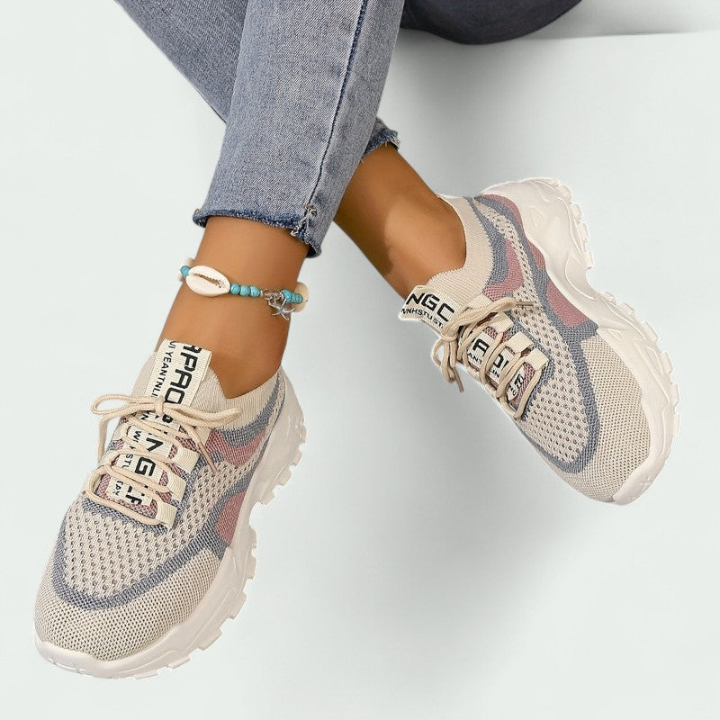 Elina – Bequeme, Atmungsaktive Sneakers für Damen im Niedrigdesign