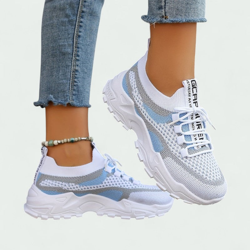 Elina – Bequeme, Atmungsaktive Sneakers für Damen im Niedrigdesign